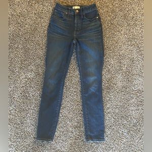 Madewell curvy high rise skinny